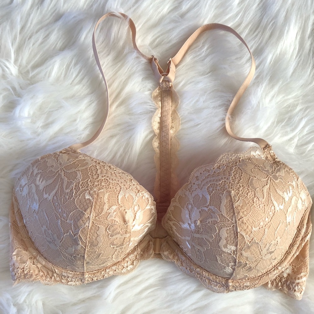 Victoria’s Secret PINK - PushUp LACE Racerback Bra